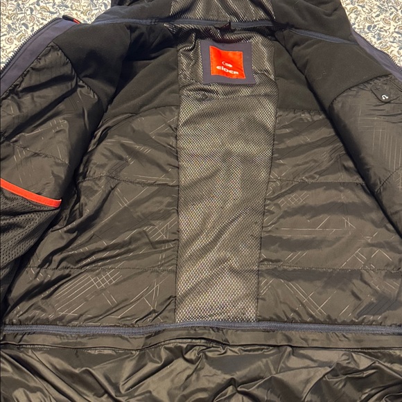 Eider Navy Blue Hooded Ski Jacket - Picture 6 of 8